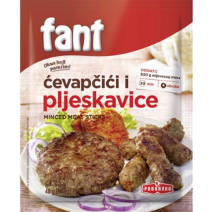 Podravka Fant Meat Sticks & Hamburger Seasoning 40g - Global Imports & Exports - Wholesale European Food Distributor