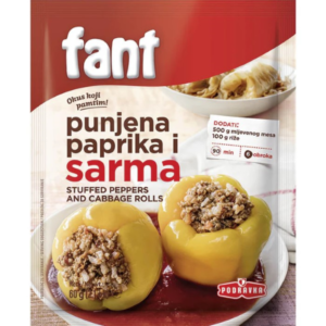 Podravka Fant Stuffed Peppers Seasoning 60g - Global Imports & Exports - Wholesale European Food Distributors