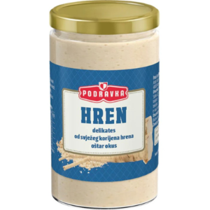 Podravka Horseradish Sauce Hren 345g - Global Imports & Exports - Wholesale European Food Distributors