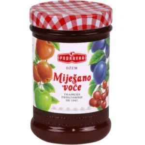 Podravka Jam Mixed Fruit 360g - Global Imports & Exports - Wholesale European Food Distributors
