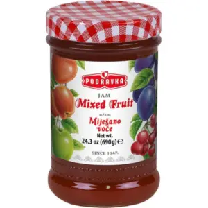 Podravka Jam Mixed Fruit 690g - Global Imports & Exports - Wholesale European Food Distributors