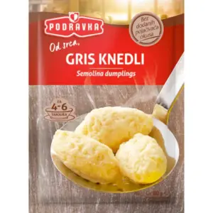 Podravka Semolina Dumplings Gris Knedle 60g - Global Imports & Exports - Wholesale European Food Distributors