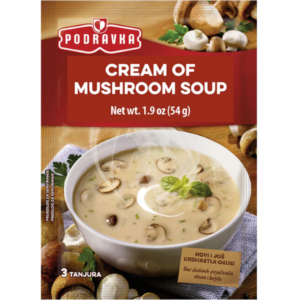 Podravka Soup Cream of Mushroom 54g - Global Imports & Exports - Wholesale European Food Distributors