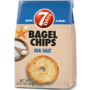 Seven Days Bagel Chips Sea Salt 90g - Global Imports & Exports - Wholesale European Food Distributors