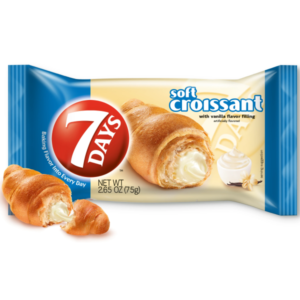 Seven Days Croissant Vanilla Filling 75g - Global Imports & Exports - Wholesale European Food Distributors