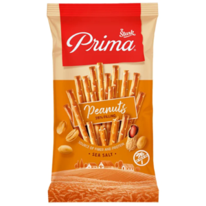 Stark Prima Salted Pretzel Sticks w Peanut 40g - Global Imports & Exports - Wholesale European Food Distributors