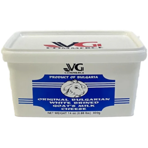 VG Commerce Bulgarian Goat Milk Cheese 400g - Global Imports & Exports - Wholesale European Food Distributors