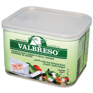 Valbreso French Feta Cheese 600g - Global Imports & Exports - Wholesale European Food Distributors