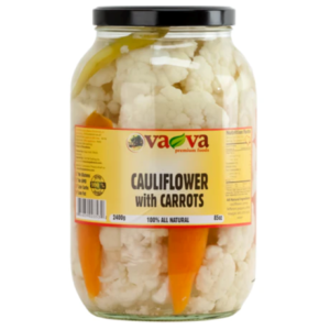 Vava Cauliflower w Carrots 2400g - Global Imports & Exports Wholesale European Food Distributors