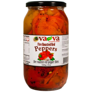 Vava Fire Roasted Red Peppers 1000g - Global Imports & Exports - Wholesale European Food Distributors