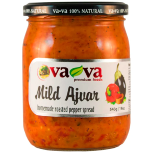 Vava Homemade Ajvar Mild 520g - Global Imports & Exports - Wholesale European Food Distributors