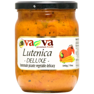 Vava Lutenica Deluxe Ajvar 540g - Global Imports & Exports - Wholesale European Food Distributors