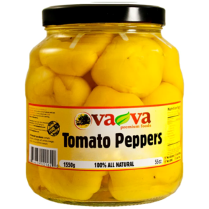 Vava Tomato Peppers Whole 1450g - Global Imports & Exports - Wholesale European Food Distributors