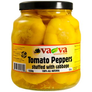 Vava Tomato Peppers w Cabbage 1650g - Global Imports & Exports - Wholesale European Food Distributors