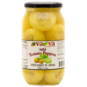 Vava Tomato Peppers w Cabbage 900g - Global Imports & Exports - Wholesale European Food Distributors