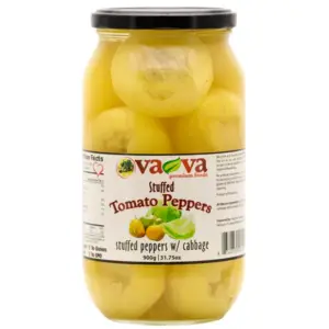 Vava Tomato Peppers w Cabbage 900g - Global Imports & Exports - Wholesale European Food Distributors