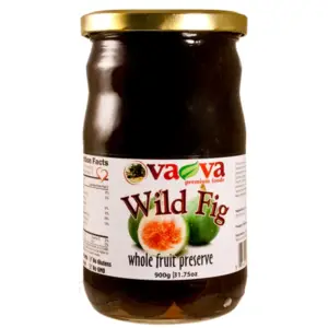 Vava Wild Fig Whole Preserve 900g - Global Imports & Exports - Wholesale European Food Distributors