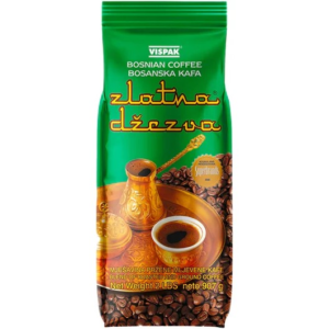 Vispak Zlatna Dzezva Ground Coffee 907g - Global Imports & Exports - Wholesale European Food Distributors