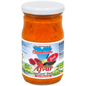 Vitaminka Banja Luka Ajvar Hot 690g - Global Imports & Exports - Wholesale European Food Distributors