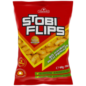 Vitaminka Stobi Flips Peanut Snack 40g - Global Imports & Exports - Wholesale European Food Distributors