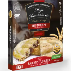 Moja Domacica Beef Burek Pie 750g - Global Imports & Exports - Wholesale European Food Distributors