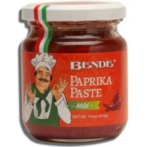 Bende Paprika Paste Mild 200g - Global Imports & Exports - Wholesale European Food Distributors