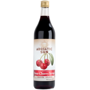 Adriatic Sun Sour Cherry Syrup 1L - Global Imports & Exports - Wholesale European Food Distributors