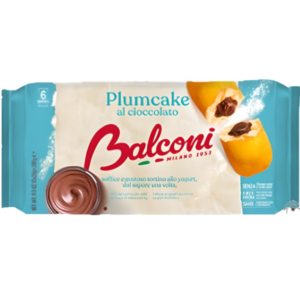 Balconi Plume Cake Chocolate Cream 228g - Global Imports & Exports - Wholesale European Food Distributors