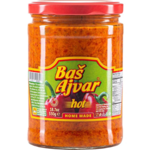 Bas Homemade Ajvar Hot 530g - Global Imports & Exports - Wholesale European Food Distributors