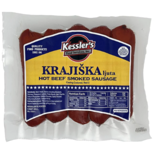 Brother & Sister Kessler Krajiska Veal Sausage Hot - Global Imports & Exports - Wholesale European Food Distributors