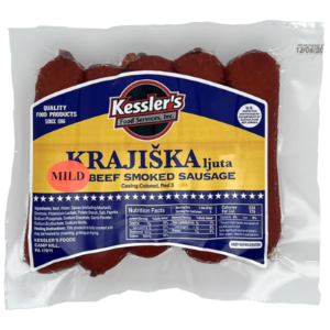 Brother & Sister Kessler Krajiska Veal Sausage Mild - Global Imports & Exports - Wholesale European Food Distributors