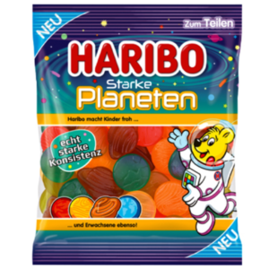 Haribo Starke Planeten Gummies 175g - Global Imports & Exports - Wholesale European Food Distributors