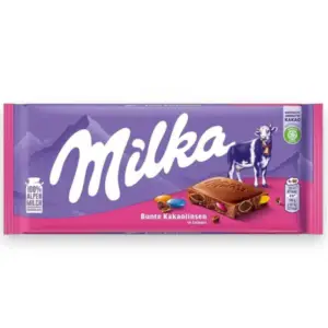 Milka Bunte Kakaolinsen Chocolate 100g - Global Imports & Exports - Wholesale European Food Distributors