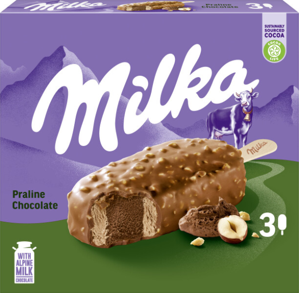 Milka Praline Chocolate Ice Cream 270ml - Global Imports & Exports - Wholesale European Food Distributors