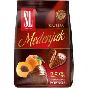Takovo Medenjak Gingerbread w Apricot 150g - Global Imports & Exports - Wholesale European Food Distributors