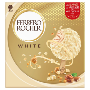 Ferrero Rocher White Chocolate Ice Cream 280ml - Global Imports & Exports - Wholesale European Food Distributors