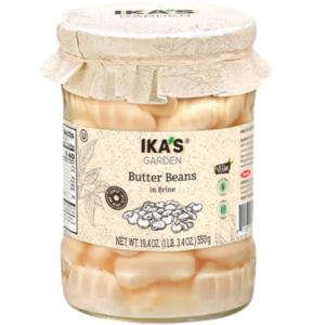 Ika's Garden Butter Beans in Brine 550g - Global Imports & Exports - Wholesale European Food Distributors