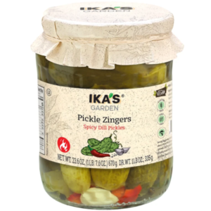 Ika's Garden Pickle Zingers Spicy Dill Pickles 670g - Global Imports & Exports - Wholesale European Food Distributors