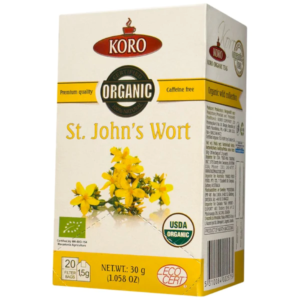 Koro Organic St. John's Wort Tea 30g - Global Imports & Exports - Wholesale European Food Distributors