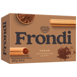 Kras Frondi Maxi Wafer Cocoa 250g - Global Imports & Exports - Wholesale European Food Distributors