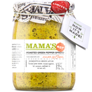 Mama's Ajvar Green Spread Hot 530g - Global Imports & Exports - Wholesale European Food Distributors