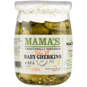 Mama's Baby Gherkins Dill Pickles 530g - Global Imports & Exports - Wholesale European Food Distributors