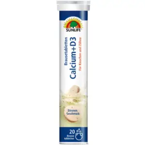 Sunlife Supplements Calcium + D3 Brausetabletten - Global Imports & Exports - Wholesale European Food Distributors