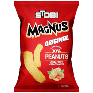 Vitaminka MAGNUS Stobi Flips Peanut Snack 200g - Global Imports & Exports - Wholesale European Food Distributors