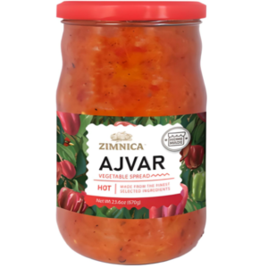 Zimnica Home Made Ajvar Hot 670g - Global Imports & Exports - Wholesale European Food Distributors