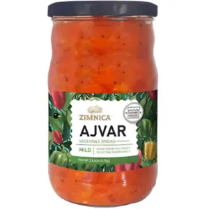 Zimnica Home Made Ajvar Mild 670g - Global Imports & Exports - Wholesale European Food Distributors