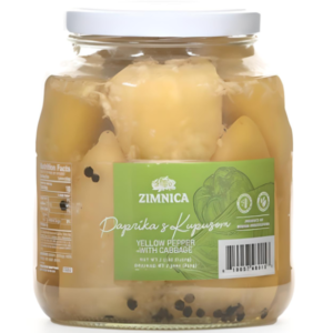 Zimnica Yellow Peppers w Cabbage 1450g - Global Imports & Exports - Wholesale European Food Distributors