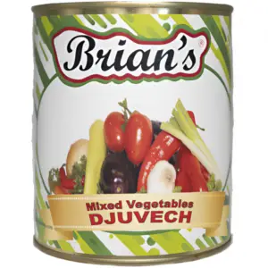 Brian's Djuvech Mixed Vegetables 1kg - Global Imports & Exports - Wholesale European Food Distributors