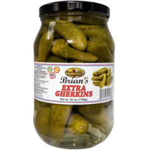 Brian's Extra Gherkins 1700g - Global Imports & Exports - Wholesale European Food Distributors