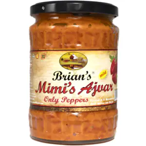 Brian's Mimi's Ajvar Mild (Only Peppers) 580g - Global Imports & Exports - Wholesale European Food Distributors